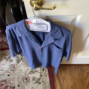 Tommy Bahama 100% silk camp shirt.